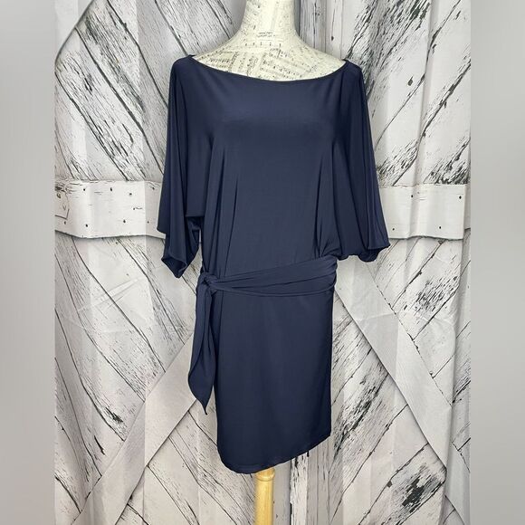 ABI Ferrin 5 Way Nikki Dress Navy XS - Picture 1 of 7